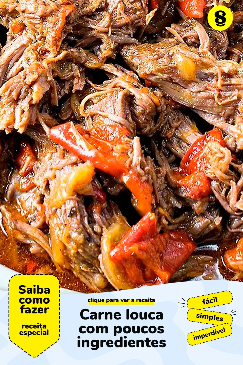 Receita de carne louca
