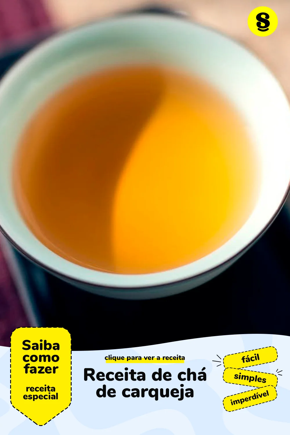 Receita de chá de carqueja