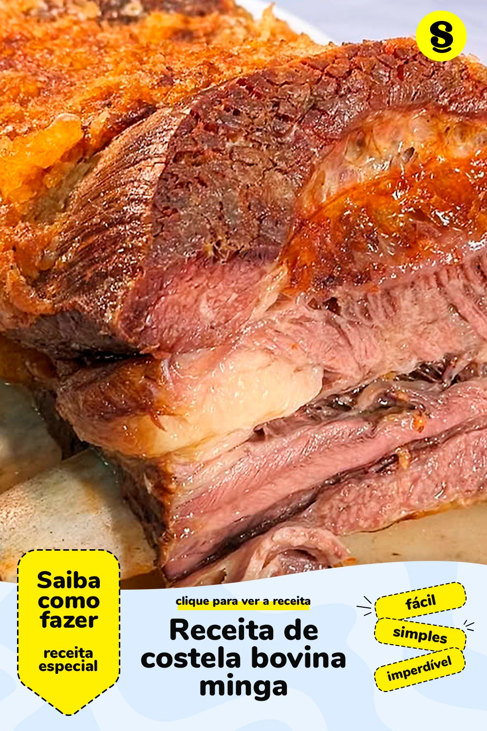 Receita de costela bovina minga