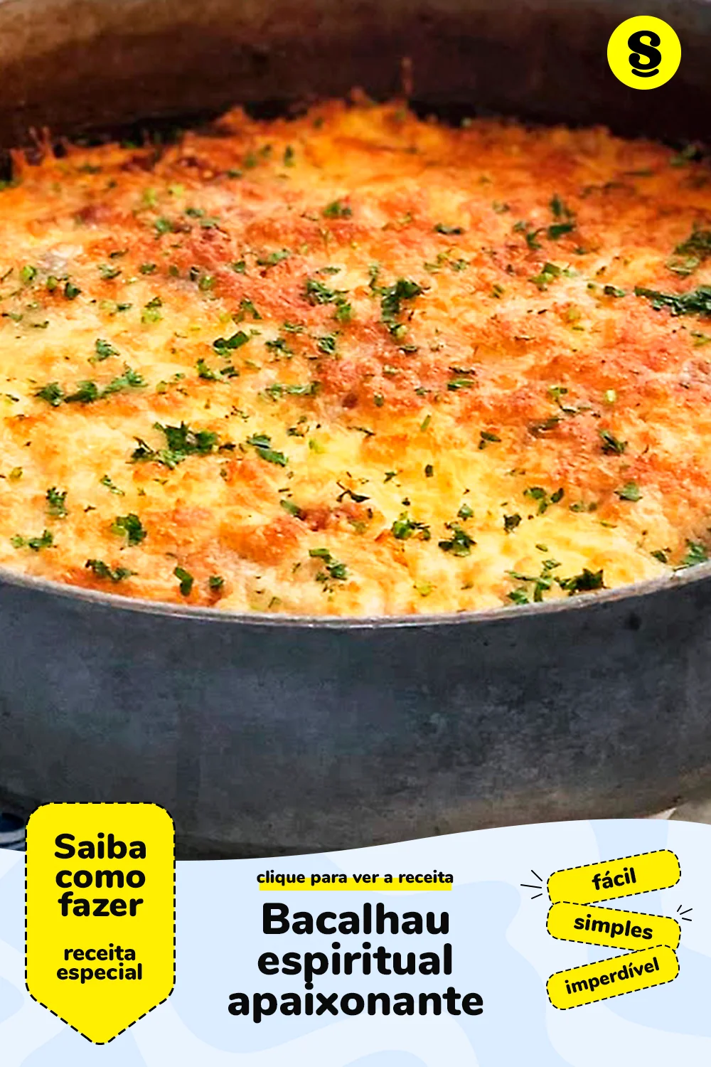 Receita de bacalhau espiritual