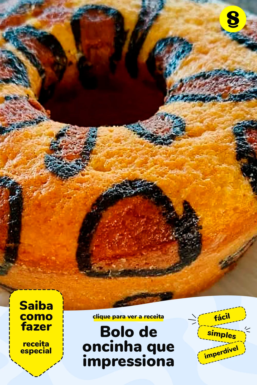 Receita de bolo de oncinha