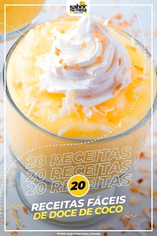 20 Receitas De Doce De Coco Simples E Fácil: Saiba Como Fazer