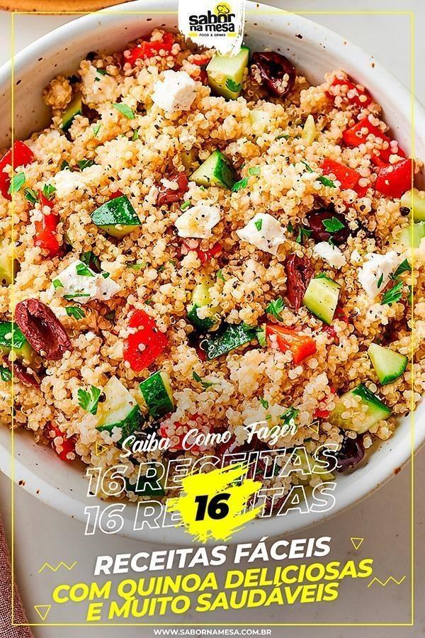 16 Receitas Com Quinoa Simples E Fácil: Saiba Como Fazer