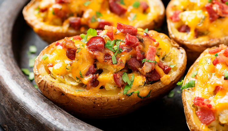 11 Receitas de Batata Recheada Com Bacon para Refeições Rápidas