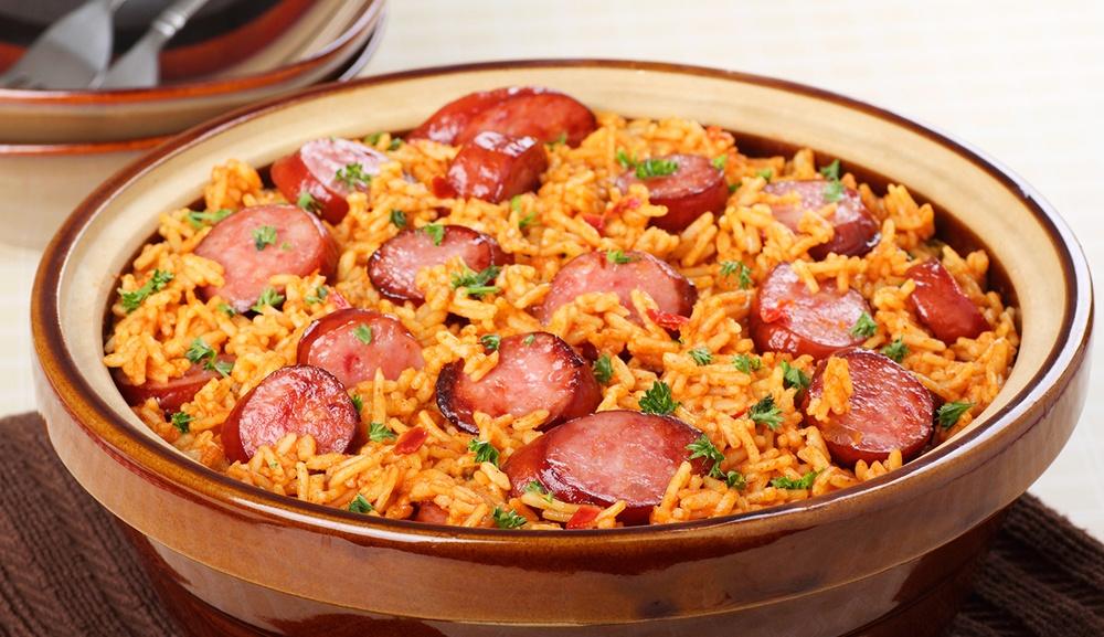 17 Receitas De Arroz Com Linguiça Versões Impressionantes E Muito Saborosas 2379